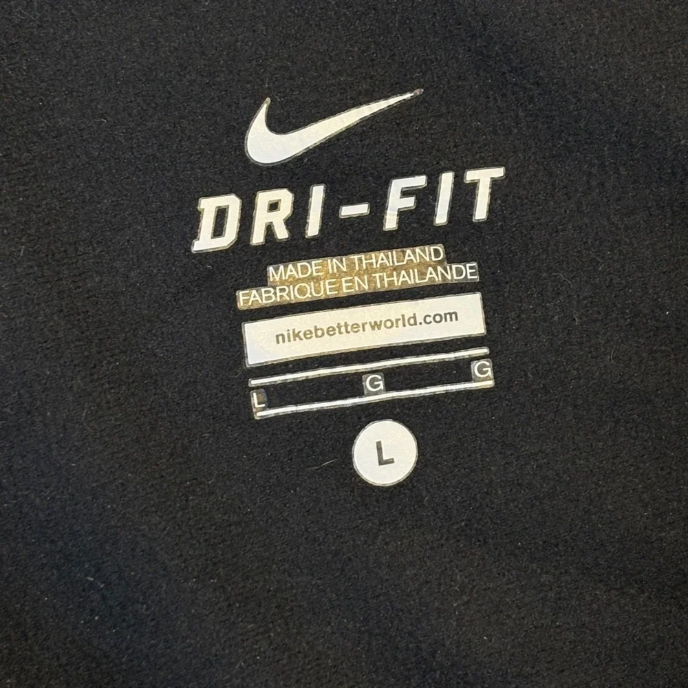 Nike Dri Fit Womens's Element Running Pants Large Athletic Track Gym 481334-010